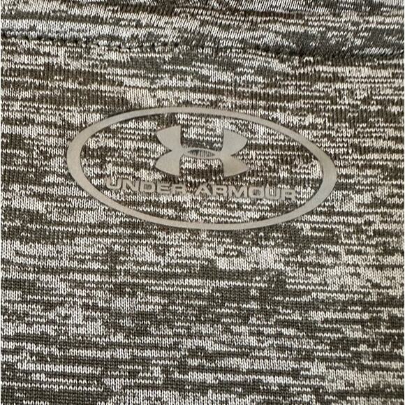 Under Armour Womens M/L Olive Heathered Hoodie Top - Picture 8 of 8